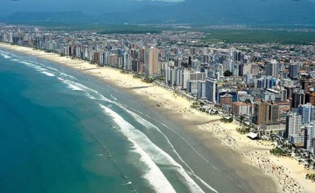 Predio Frente A Praia Daire Praia Grande Dış mekan fotoğraf